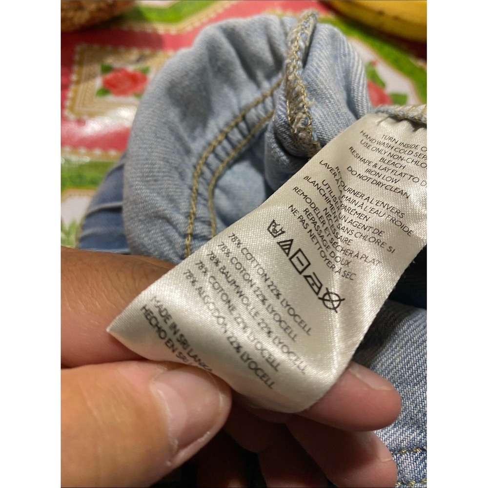Anthropologie Pilcro Adi Elluna Drawstring Flare Cupid Love Heart Jeans Small - Picture 7 of 7
